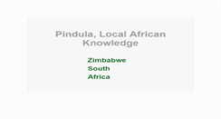 Desktop Screenshot of pindula.com